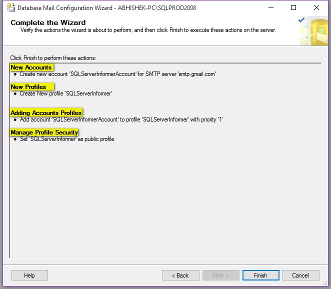 summary of your activity